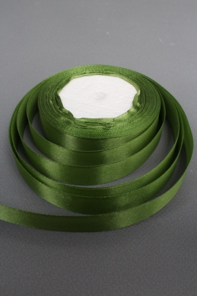 Лента атлас 2см х 25ярд аспарагус  2345Н
