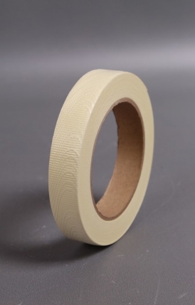 Лента простая (2см*50ярд) Однотонная тиснение дерево ШАМПАНЬ P2123