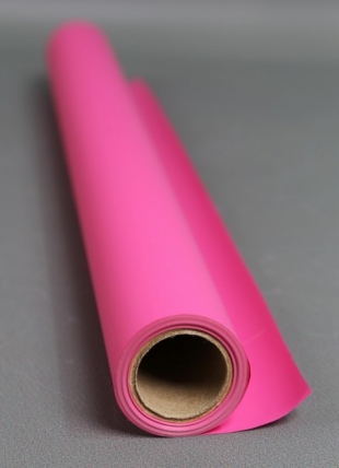 Матовая пленка "Фаворит" однотонная, 50 мкр, 50 см х 10 м, барби  1908М