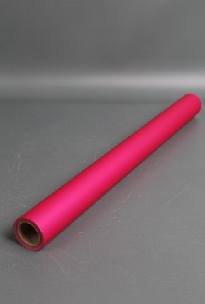 Матовая пленка "Фаворит" однотонная, 50 мкр, 50 см х 10 м, малиновый  8541М