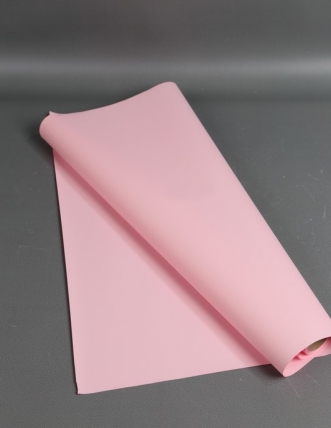 Матовая пленка "Фаворит" однотонная, 50 мкр, 50 см х 10 м, розовый кварц  1302М