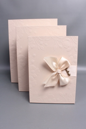 Набор коробок подарочных из 3шт - 33,5*25*11,5, 29*21*9, 24,5*17*6,5 см, молочный 7447М