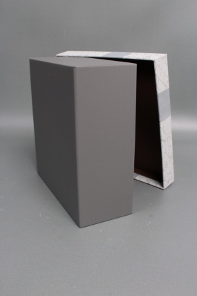 Набор коробок подарочных из 3шт - 27*27*11,5, 24*24*10, 20,5*20,5*8 см., св. голубой 7867М