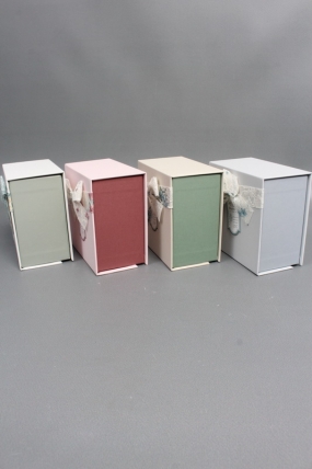 Набор коробок подарочных из 4шт ассорти  - 13,5*12,5*7,5, 7331М