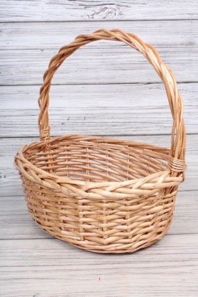 Набор корзин плетеных (ива), 43*36*16*41CM, 36*30*14*36CM. 31*24*12*31CM, 3 шт., медовый 1045М