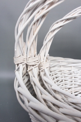 Набор корзин плетеных из 3шт(ива): 42x30xH13/17xHH36; 35x26xH10/15xHH32; 30x20xH9/13xHH27  1655М