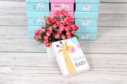Набор одиночных коробок из 12шт -  ПРЯМОУГОЛЬНИК "Baby" 11*7,5*5,5   S114-SY406