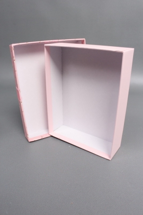 Набор подарочных коробок из 3шт - Прямоугольник Бант с жемчугом 24*19*8,5  К223