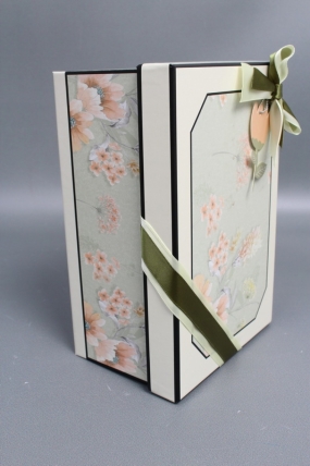 Набор подарочных коробок из 3шт - Прямоугольник Разнотравье 29*22*13см   К233