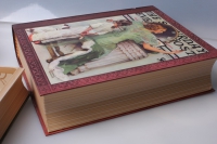 набор подарочныз коробок из 3шт. &quot;прямоугольник, книги&quot;