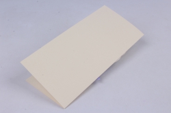 открытка люкс гжель+ букет ромашек 21x10cm