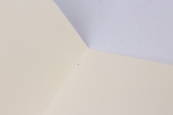 открытка люкс гжель+ букет ромашек 21x10cm