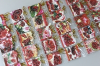 аксессуары открытки на планжете (набор 240шт) микс 6002