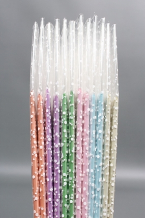 Пакет с жестким дном с белым рис. №2  ( 11*17*54,5) (12шт в уп)