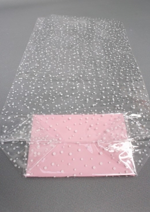 Пакет с жестким дном с белым рис. №1 (7*11*40) (12шт в уп)  Пк01-00-0000