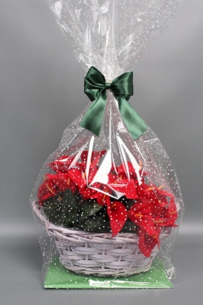 Пакет с жестким дном с белым рис. №3  ( 14*22*63) (12шт в уп)  Пк03-00-0000