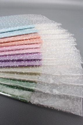 Пакет с жестким дном с белым рис. №3  ( 14*22*63) (12шт в уп)  Пк03-00-0000