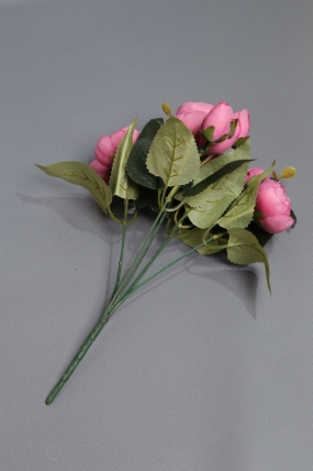 Пионы Ретро низкие малиновые 30 см