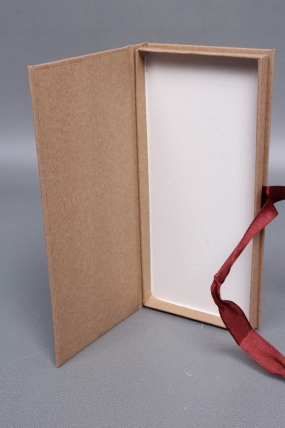 Подарочная коробка ДЛЯ ДЕНЕГ с бантом,крафт бумага, 172х83х16,коричневый   Д10303П.026