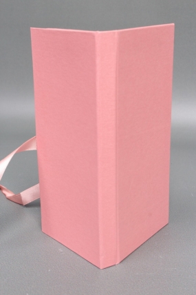 Подарочная коробка ДЛЯ ДЕНЕГ с бантом,тиснение МИКРОВЕЛЬВЕТ 172х83х16,розовый Д10303П.045