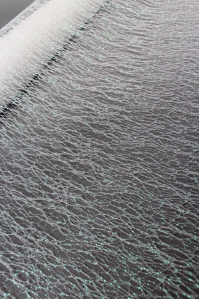 Сетка Крошет перламутр "Паутинка", белый  1514Н