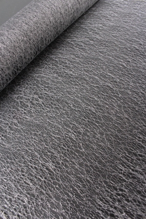 Сетка Крошет перламутр "Паутинка", серебро  1484H