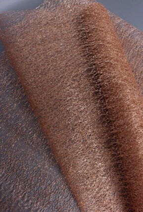 Сетка Крошет перламутр "Паутинка", золото  1545H