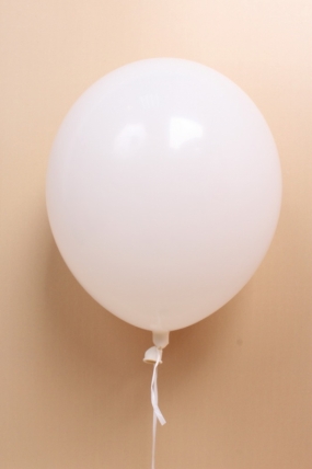 Шар (12''/30 см) Белый, пастель, 1 шт.   512-12S13