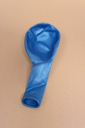 Шар (12''/30 см) Голубой, металлик, 1 шт.  512-12M22