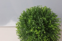 шар декоративный зеленый туя  d=15см