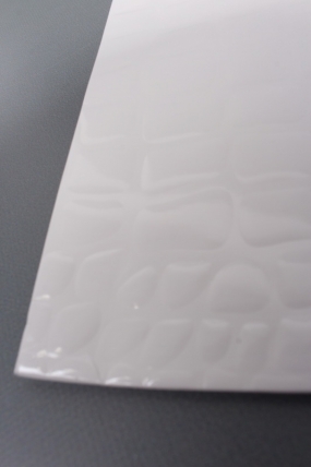 Сумка ЛЮКС белая кожа лак 54*37*23  L198