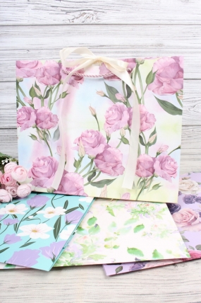Сумка Люкс Цветочная клумба 32*26*12  L3122  Цена за 1шт