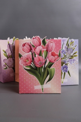 Сумка Люкс Цветы весны  18*23*10   L990 Цена за 1шт