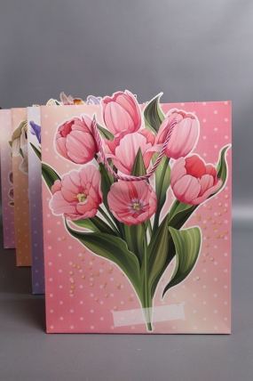 Сумка Люкс Цветы весны  32*26*12   L991 Цена за 1шт