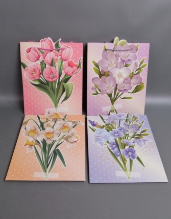 Сумка Люкс Цветы весны  32*26*12   L991 Цена за 1шт