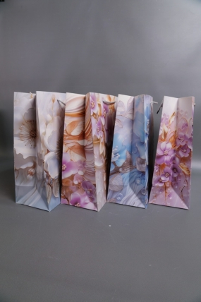 Сумка Люкс Хрустальные Цветы с блестками 26*32*12  L229  Цена за 1шт