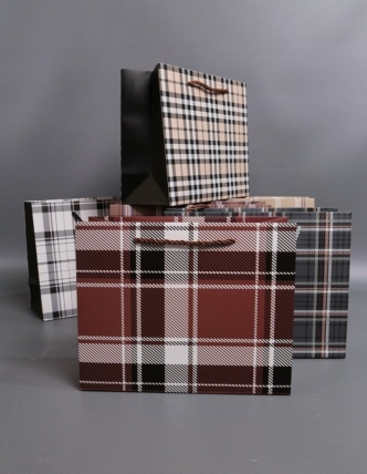 Сумка Люкс Клетка микс  18*23*10   L997 Цена за 1шт