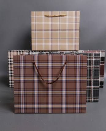 Сумка Люкс Клетка микс  18*23*10   L997 Цена за 1шт