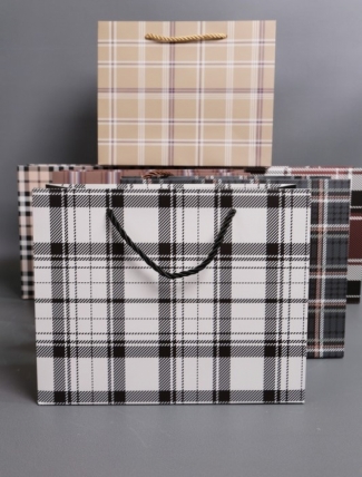 Сумка Люкс Клетка микс  18*23*10   L997 Цена за 1шт