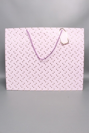 Сумка ЛЮКС Кнопки металл 50*40*15 сирень  L1994