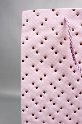 Сумка ЛЮКС Кнопки металл 31*42*12 сирень  L1993