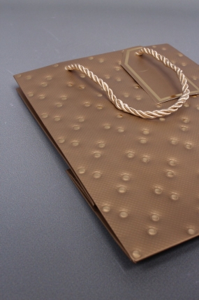 Сумка ЛЮКС Кнопки металл 23*18*10 золотой  L1991