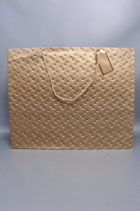 Сумка ЛЮКС Кнопки металл 50*40*15 золото  L1994