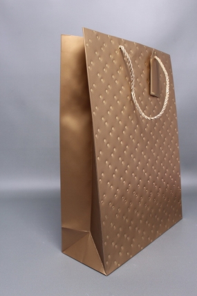 Сумка ЛЮКС Кнопки металл 31*42*12 золото  L1993