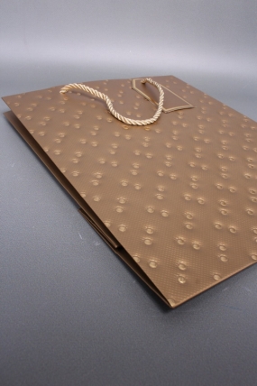 Сумка ЛЮКС Кнопки металл 26*32*12 золото  L1992