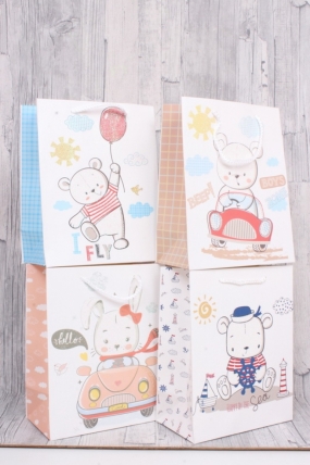 Сумка Люкс Мишки забавные  26*32*12см  255-26/32  (М)