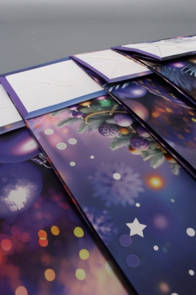 Сумка ЛЮКС Новогодняя ночь НГ с блестками 26*32*12  N1938