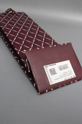 Сумка Люкс под Бутылку Алмазный узор 36*12*9 бордо L580