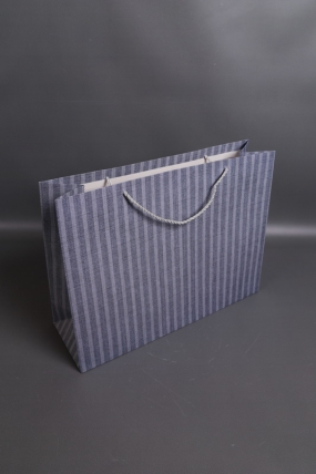 Сумка Люкс Полоска деним 47*35*15  L211  Цена за 1шт