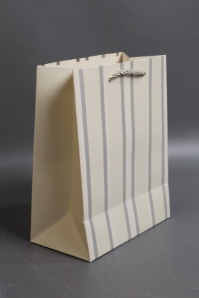 Сумка Люкс Полосы металл  18*23*10  шампань  L570